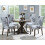 Stretch Dining Chair Slipcovers – Polyester-Spandex, 6 2