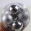 Shatterproof Christmas Ornaments Silver Baubles 24 pcs 2.4 4