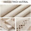 Linen-Effect Polyester Tablecloth Rectangular 52x70 in 4