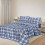 Cal King Flannel Sheet Set 4-Piece Deep Pocket 2