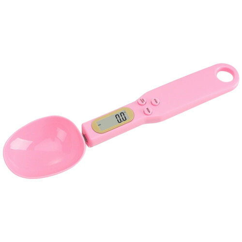 Scála Spúnóg Digiteach 0.5g–500g, Tomhas Cistine Plaisteach 1