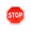 Aluminium STOP-bord 35x35cm 4