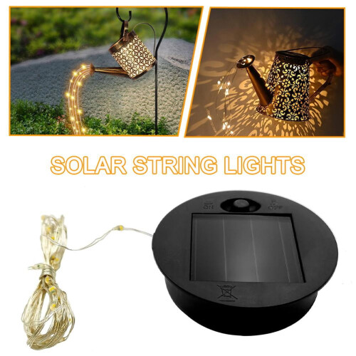 Solar Light Replacement Top with 30-LED String Lights 2