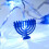 Blue Metal Hanukkah String Light, 10-LED, Battery Operated 5