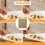 Pala para pizza antiadherente de 30 cm con mango 4