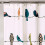 Rowley Birds Shower Curtain 72 x 72 in Polyester 2