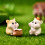 Set van hamsterbeeldjes van hars – 10 stijlen 4