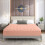 Water-Repellent Mattress Protector Sheet 150x200cm Pink 1 5