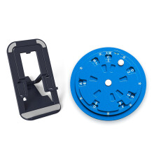 Round Guitar Chord Wheel Wooden Melodies Tool Musical-Blue
