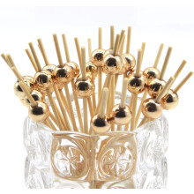100Pearl Cocktailpinde Bambus Tandstikkere 11,5 cm