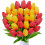 Artificial Tulips Real Touch 30 Bunches Multicolour 1