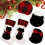 Personalised Dog Christmas Stocking – White Candy Sock 1