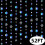 Iridescent Snowflake Garland Set 4 x 13ft 1