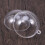 Clear Fillable Plastic Baubles 50mm 10 Pack 2
