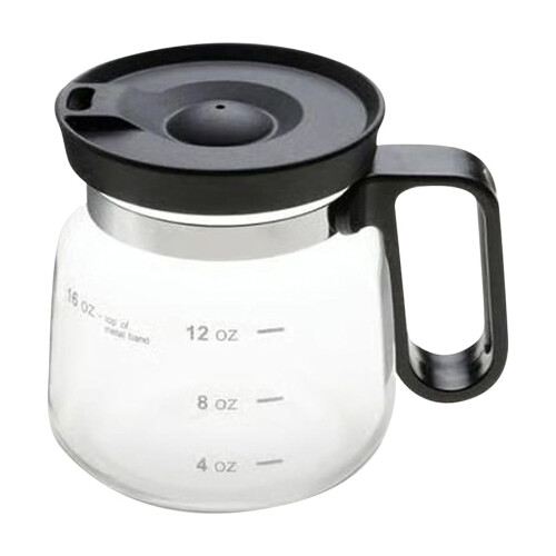 Isolierter Glas-Kaffeebecher (473 ml) mit Reisedeckel 2