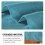 Linen Sheer Curtains Silver 63 Inch 2 Panels 5