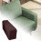 Elastic Sofa Armrest Covers – Jacquard Velvet, Pack of 2 3