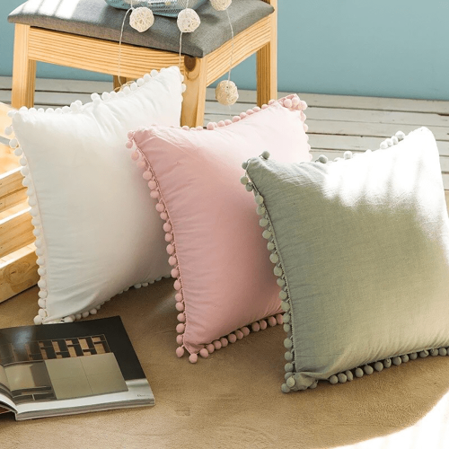 Clúdach Pillow Caitlín 100% Cadáis 18x18 orlach 1