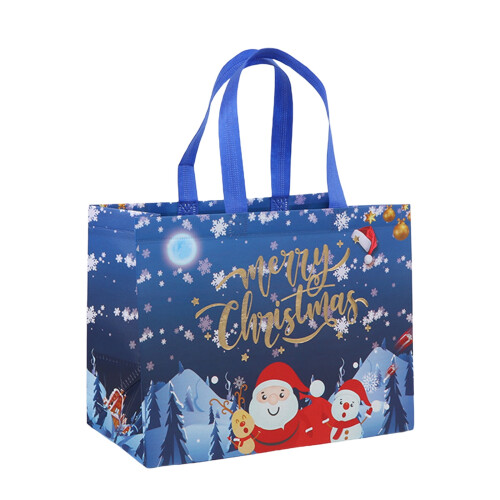 Sacolas de Presente de Natal – Papel e Tecido Festivos, Várias Unidades 1