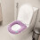 Waschbarer, gestrickter Toilettensitzbezug (1 Stück) 3