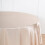 BalsaCircle 90 in Beige Round Satin Tablecloth 5