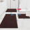 Chenille Bathroom Rug 30x20 in Various Colours 2