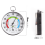 Binnen- en buitenthermometer/hygrometer, wit, wandmontage 2