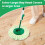 2-pak mikrofiber spin-moppehoveder til Libman Tornado 4