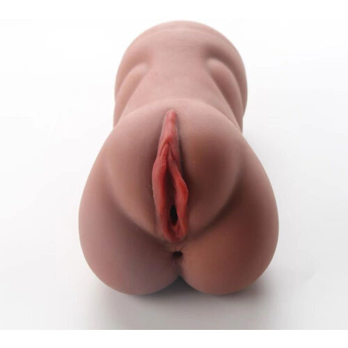 Triple Entry Male Masturbator with Texture 1