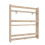 (Matt, Wood) Children's Shelf Bookcase Shelf Kidos 2
