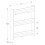 (Matt, Wood) Children's Shelf Bookcase Shelf Kidos 5