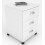 (Chipboard, Grey) Wooden Roller Container Drawer Tobila 4