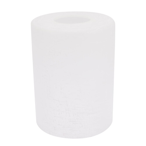 Clear Cylinder Glass Lampshade for E27 Pendant Light