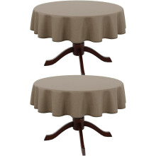 Round Tablecloth 54" Sage Green Polyester