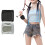 Adjustable Elastic Wrist Protectors Sweat Wicking Wrist-grey os 7