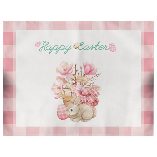 Easter Placemats Polyester Washable Set of 4