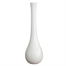 Ceramic Vase Minimalist Black 18cm