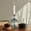 Vintage Iron Flower-Shaped Candle Holder 1 Pack 1