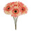6-Pak kunstige Gerbera Tusindfryd10.2i orange 2