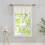 Cenefa de encaje floral antiguo de 52" x 18", 1 panel 2