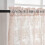 Cenefa de encaje floral antiguo de 52" x 18", 1 panel 3