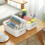 PP Storage Bin with Handle – Japanese Style, 3 Sizes 4