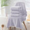 Ensemble de serviettes de bain Elainilye 8 pièces grises 4