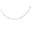 Candy Bead Garland Red & White 8 ft 2