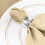 Beige Polyester-Servietten, 43 cm (17 Zoll), 20 Stück 4