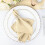 Beige Polyester-Servietten, 43 cm (17 Zoll), 20 Stück 5
