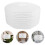Foldable Paper Lantern Lamp Shade White 46x46x23cm 4