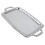 Bandeja rectangular de plata antigua para servir 5
