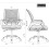 Netz-Bürostuhl, ergonomisch, höhenverstellbar, grün 2
