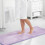 Memory Foam Bath Mat Non-Slip Lavender 60x17 in 2